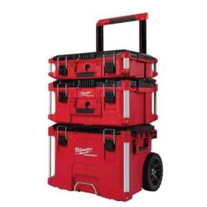 Milwaukee PACKOUT 22" Rolling, Large & Medium Tool Box Set w/ Handle