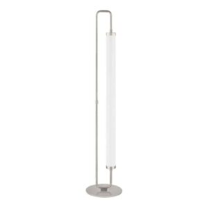 Hampton Bay Aranda 58" LED Floor Lamp Brushed Nickel CCT Selectable Shade