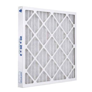HDX 20 in. x 20 in. x 2 in. Contractor Pleated Air Filter FPR 7, MERV 8 (4 Pack)