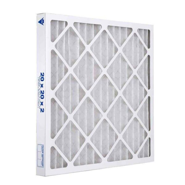 HDX 20 in. x 20 in. x 2 in. Contractor Pleated Air Filter FPR 7, MERV 8 (4 Pack)