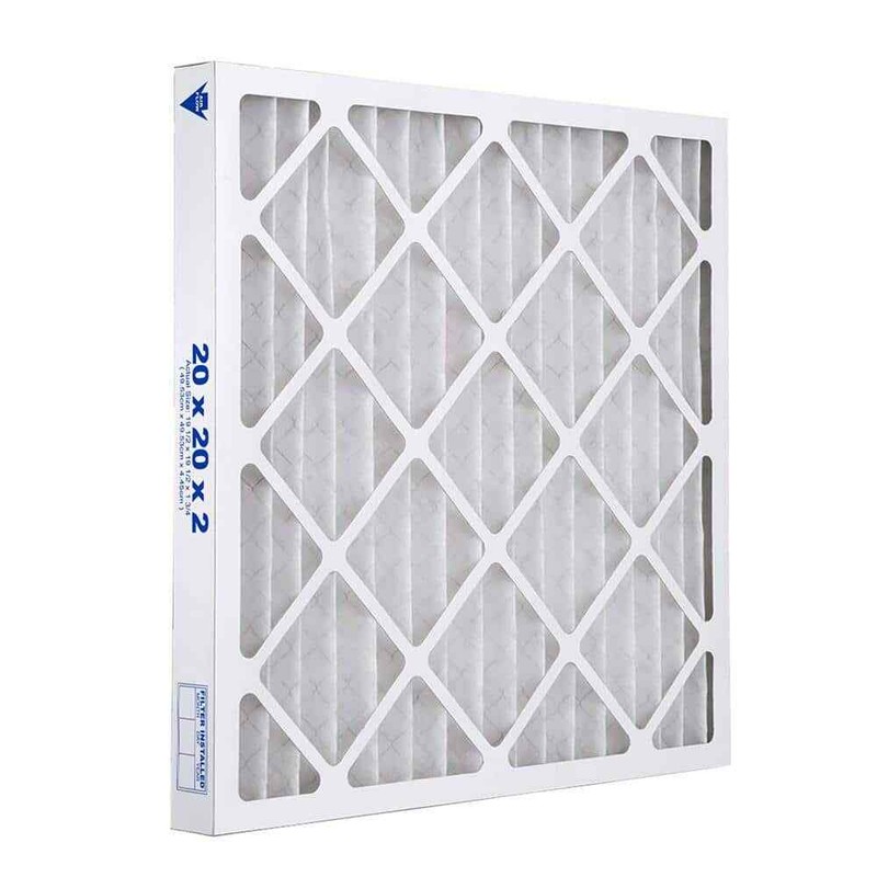 HDX 20 in. x 20 in. x 2 in. Contractor Pleated Air Filter FPR 7, MERV 8 (4 Pack)