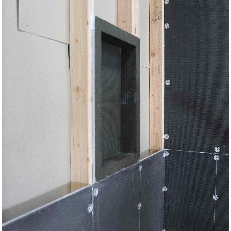 Everbilt Watershield Shower Niche 13.25x27.25x3.5 with Adjustable Shelf - Image 10
