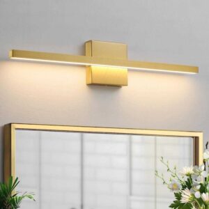 KAISITE 24 in. 1-Light Gold LED Vanity Light Bar, Dimmable Bathroom Light