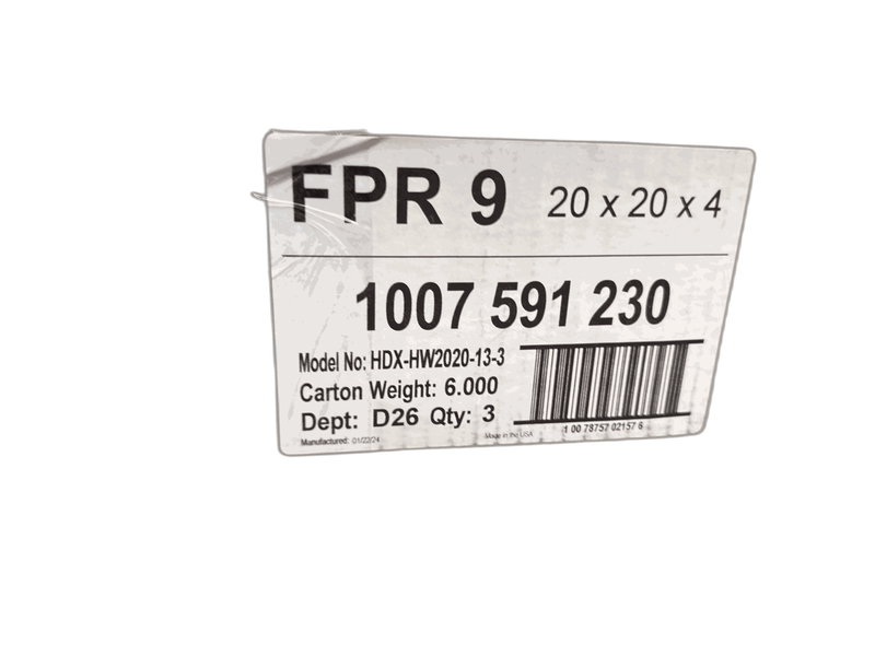 HDX 20 in. x 20 in. x 4 in. Honeywell Replacement Pleated Air Filter FPR 9(3 PK) - Image 9