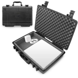 CASEMATIX Travel Case for Starlink Mini with Kickstand Pipe Adapter Cables Power