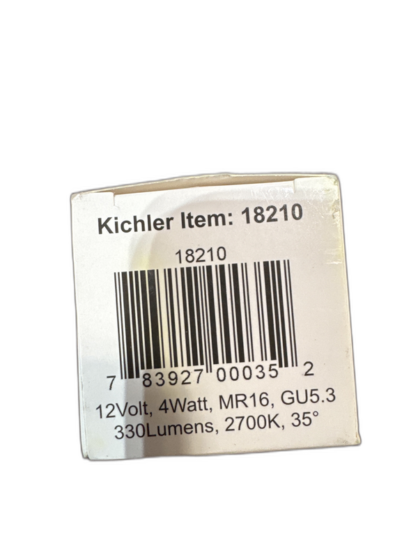 KICHLER Contractor 35-Watt Equivalent MR16 Bi-Pin 35-Degree 12V LED Light(1Pack) - Image 5