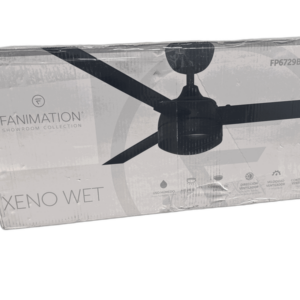 FANIMATION Xeno Wet 56" LED Indoor Outdoor Ceiling Fan Dark Bronze Light&Remote