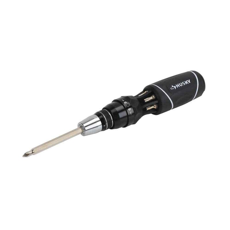 Husky 12 in 1 Quick Load Ratcheting Screwdriver - Image 3