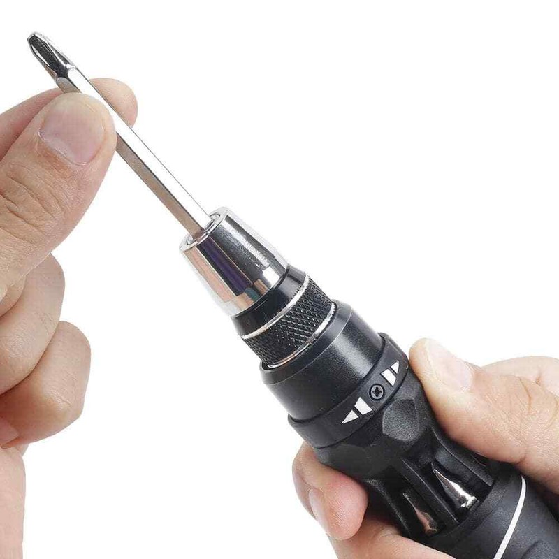 Husky 12 in 1 Quick Load Ratcheting Screwdriver - Image 5