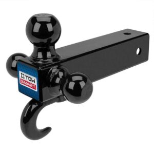 TowSmart Adjustable Tri-Ball Mount w/ Hook 1-7/8", 2", 2-5/16" Up to 14,000 lb