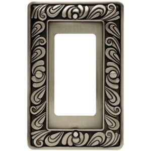 Liberty Pewter 1-Gang Decorator/Rocker Wall Plate (1-Pack)