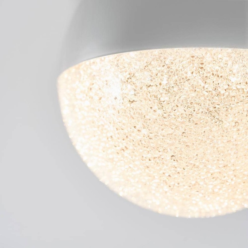 Artika Sparkle 7W 1-Light Glam Chrome Integrated LED Pendant Light Fixture - Image 5