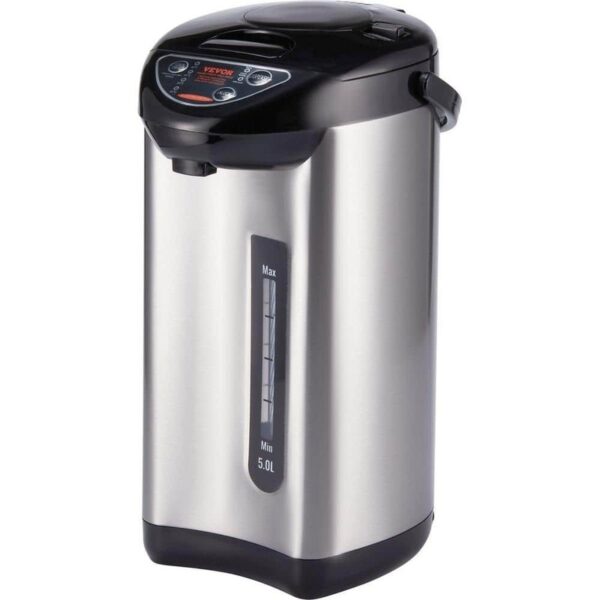 VEVOR 5L Electric Hot Water Dispenser Adjustable Temperature Countertop Kettle