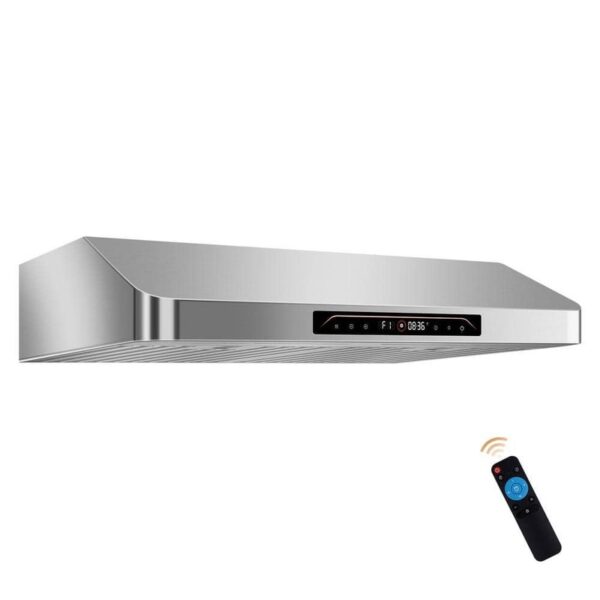 Tylza 30 in 900 CFM Ducted Under Cabinet Range Hood Stainless Steel