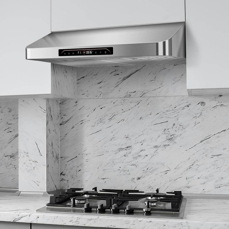 Tylza 30 in 900 CFM Ducted Under Cabinet Range Hood Stainless Steel - Image 2