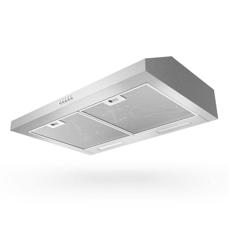 Velivi 30 in. 600 CFM Convertible Ductless Under Cabinet Range Hood With 3 Speed - Image 9