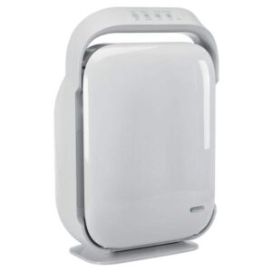 GermGuardian HEPA Console Air Purifier 1620 Sq Ft UV C Smoke Odors White