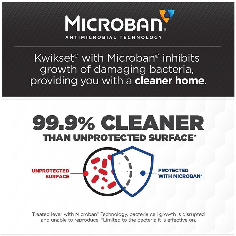 Kwikset Midtown Satin Nickel Single Cylinder Deadbolt SmartKey Modern Rose - Image 6