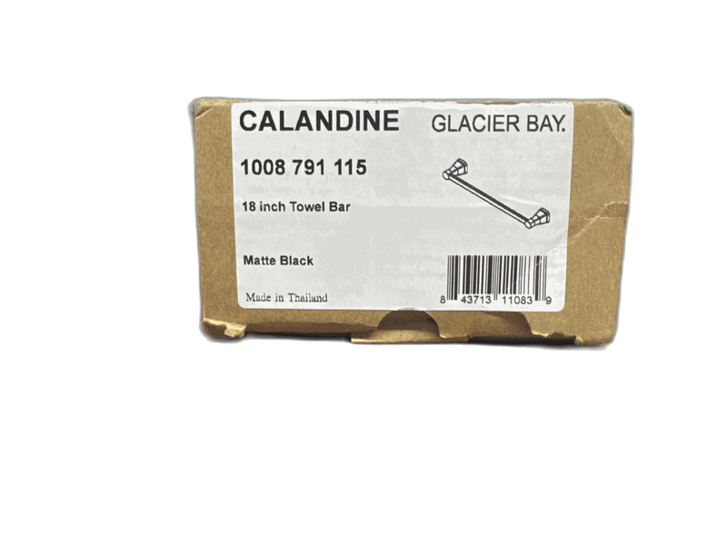 Glacier Bay Calandine 18in Towel Bar Matte Black - Image 6