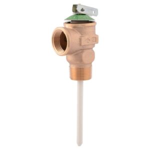 Cash Acme 3/4 in Bronze NCLX Temperature Pressure Relief Valve 1-1/4 in Shank