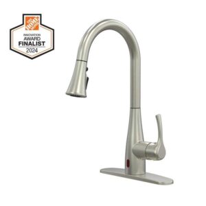 Glacier Bay Marcie Single-Handle Integrated Pull Down Touchless Kitchen Faucet