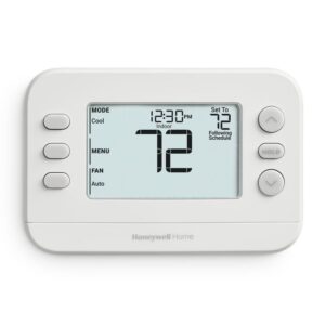 Honeywell Home X2P Programmable Thermostat, Single-Stage, 1-Heat/1-Cool