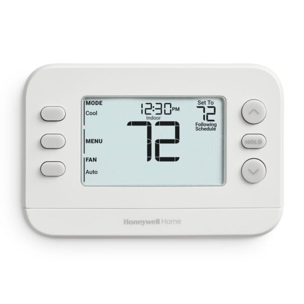 Honeywell Home X2P Programmable Thermostat, Single-Stage, 1-Heat/1-Cool