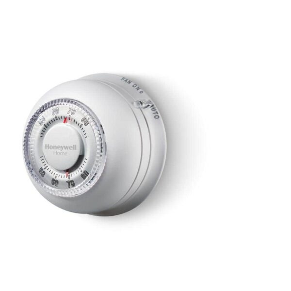Honeywell Home Round Non-Programmable Thermostat with 1H/1C Single