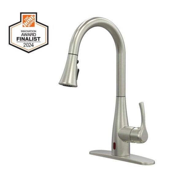 Glacier Bay Marcie Single-Handle Integrated Pull Down Touchless Kitchen Faucet