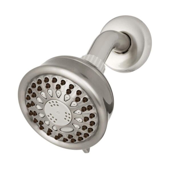 Waterpik 5-Spray 3.8 in. Single Wall Mount Low Flow Fixed Shower Head