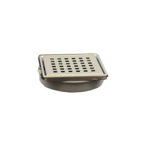 Everbilt Watershield Shower System 4 in. Chrome Drain Grate