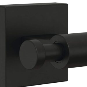 Franklin Brass Maxted J-Hook Towel Hook Bath Hardware Accessory in Matte Black