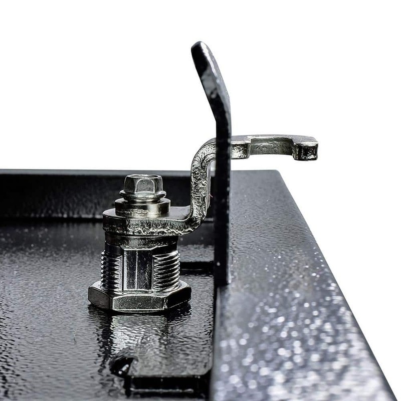 Mail Boss Mail Manager Black Locking Post Mount Mailbox High Security System - Image 4