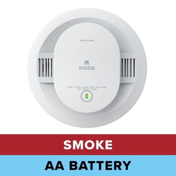 Kidde Battery Powered Smoke Detector with Photoelectric Sensor 21031447