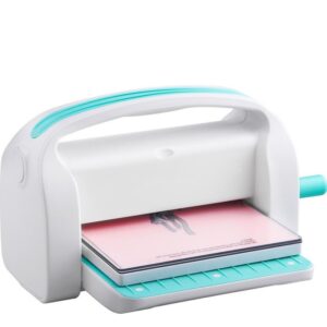 SVOPES Manual Die Cutting and Embossing Machine 9 in Portable Craft Kit White