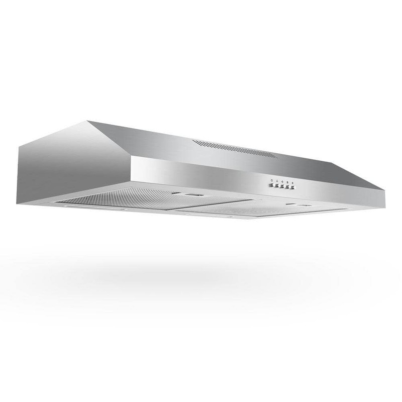 Velivi 30 in. 600 CFM Convertible Ductless Under Cabinet Range Hood With 3 Speed