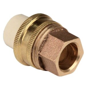NIBCO 1/2 in. CPVC-CTS & Copper Silicon Alloy Lead-Free Slip x Solder Transition