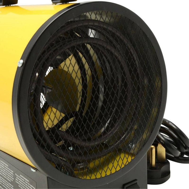 DuraHeat 3750 Watt, 12,800 Btu, 220 Volt Mountable Or Portable Electric Fan - Image 2