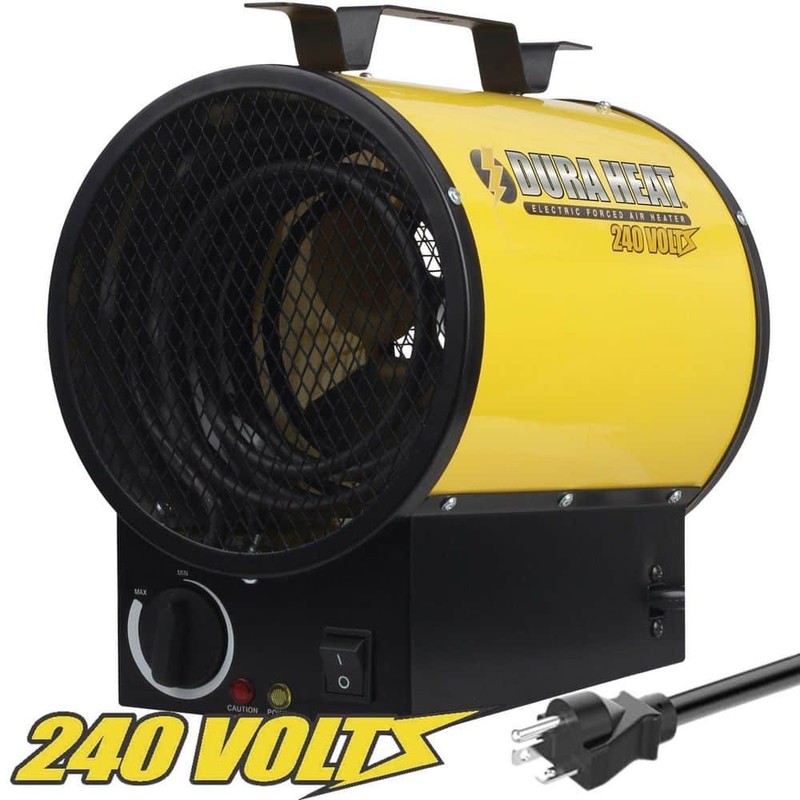 DuraHeat 3750 Watt, 12,800 Btu, 220 Volt Mountable Or Portable Electric Fan - Image 8