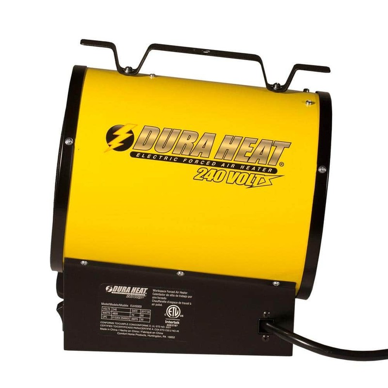 DuraHeat 3750 Watt, 12,800 Btu, 220 Volt Mountable Or Portable Electric Fan - Image 9