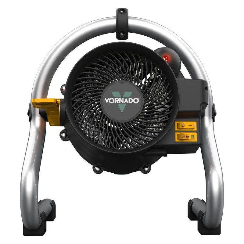 Vornado Velocity HD 1500W Indoor Electric Fan Space Heater Heavy Duty Green - Image 4
