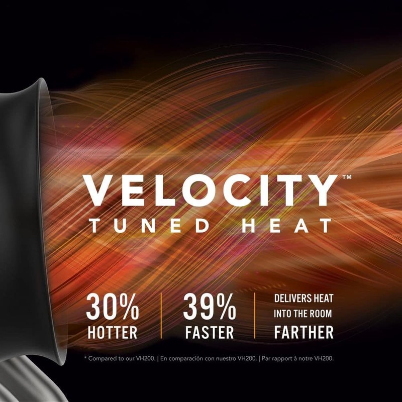 Vornado Velocity HD 1500W Indoor Electric Fan Space Heater Heavy Duty Green - Image 7