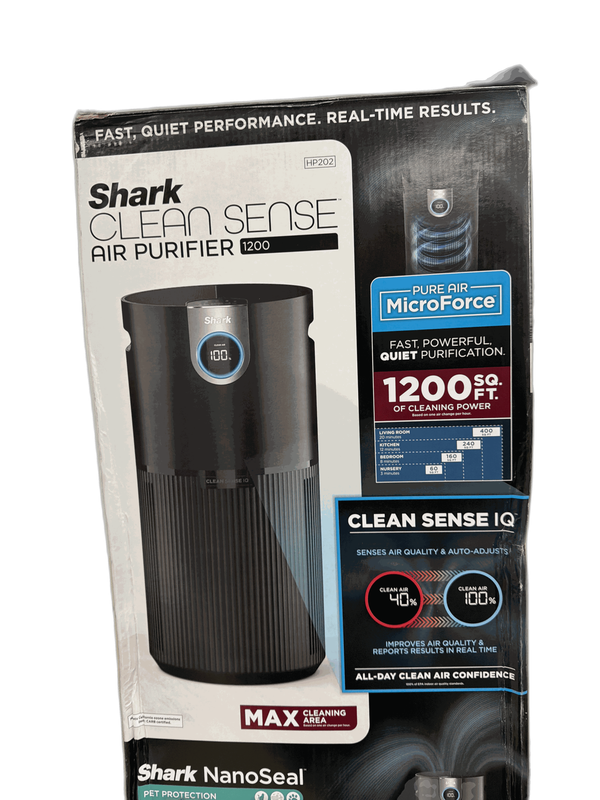 Shark True Console HEPA Air Purifier 1000 Sq Ft CleanSense IQ Odor Lock Black - Image 14