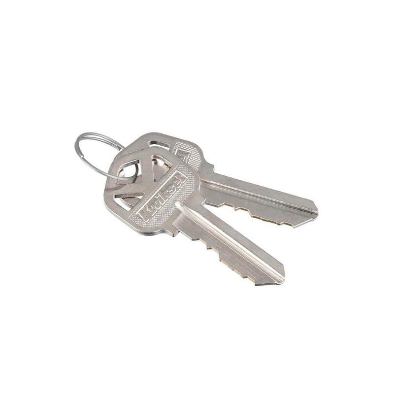 Kwikset Uptown Low Profile Iron Black Round Contemporary Single Cylinder - Image 7