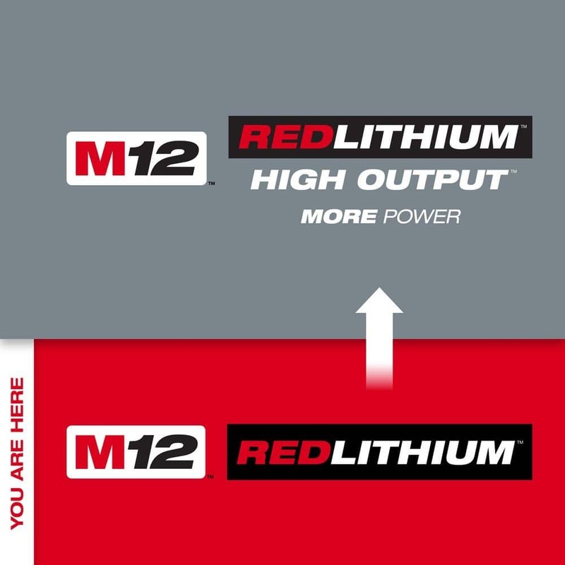 Milwaukee M12 12-Volt Lithium-Ion XC Battery Pack 4.0 Ah and Charger Starter Kit - Image 3