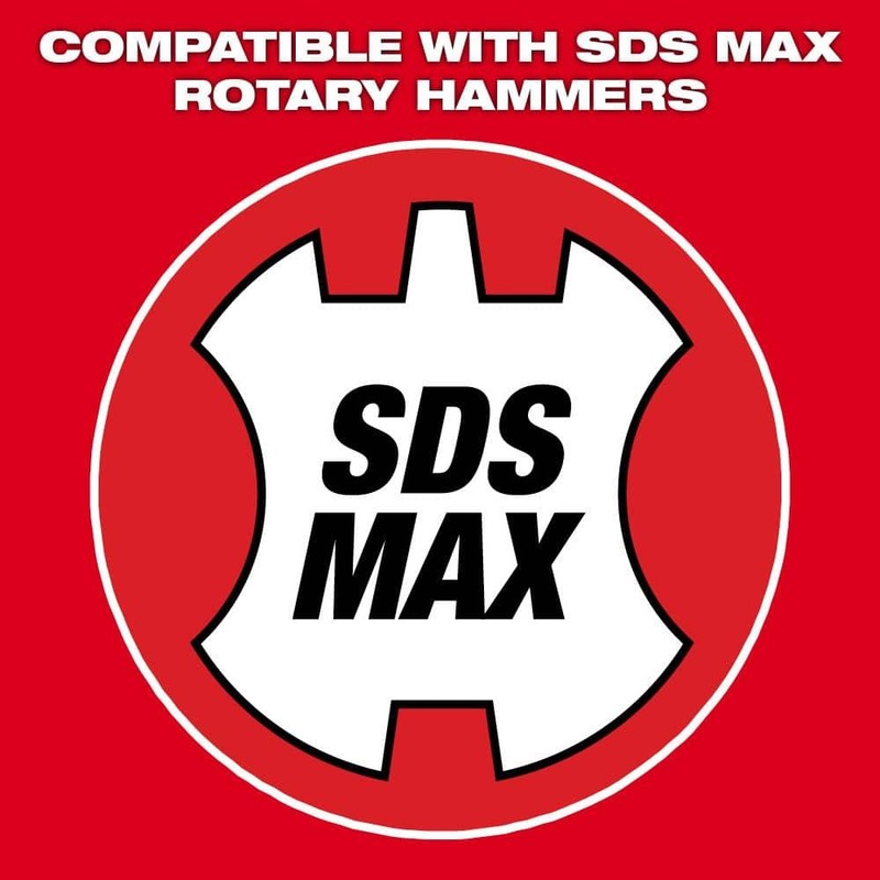 Milwaukee 4 in. x 11-3/8 in. SDS-MAX Core Bit - Image 3
