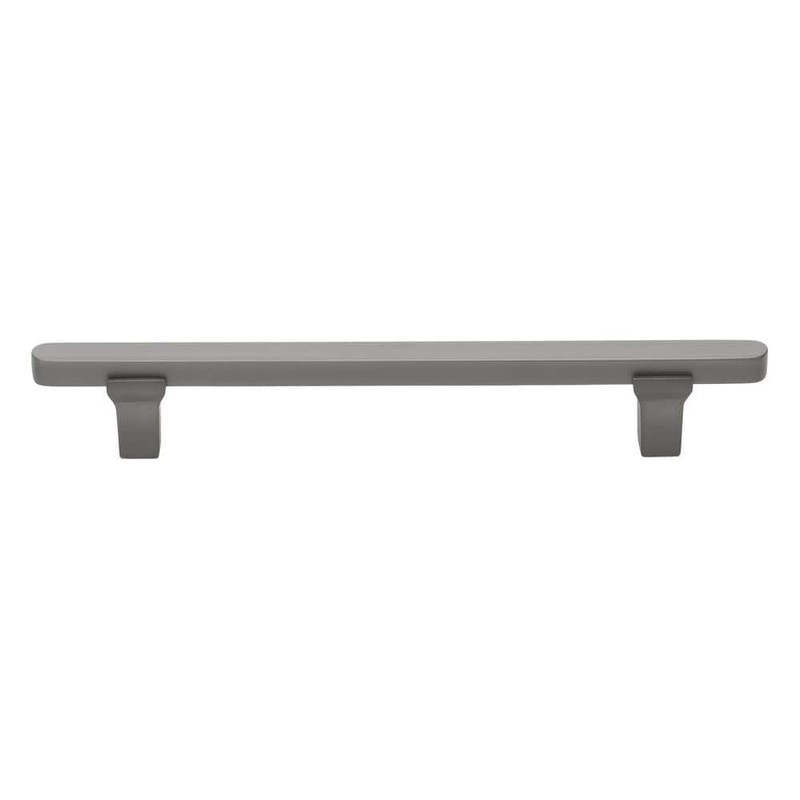 GLIDERITE 5 in. (128 mm) Center-to-Center Graphite Flat Bar Pull (10-Pack )