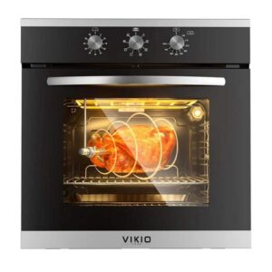 VIKIO 24 in. 2.83 cu. ft. Built-in single Electric Wall Oven with Convection