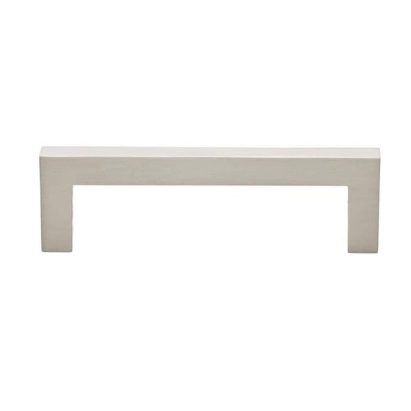 GLIDERITE 3-3/4" Center-to-Center Slim Satin Nickel Cabinet Bar Pull (10-Pack)