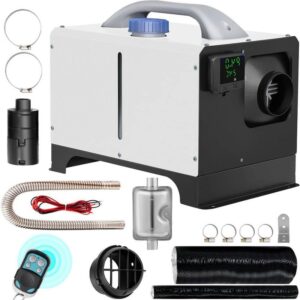 SVOPES Diesel Parking Heater 27297 BTU White Diesel Air Heater with LCD Switch